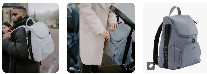 Rucksack für den Kinderwagen